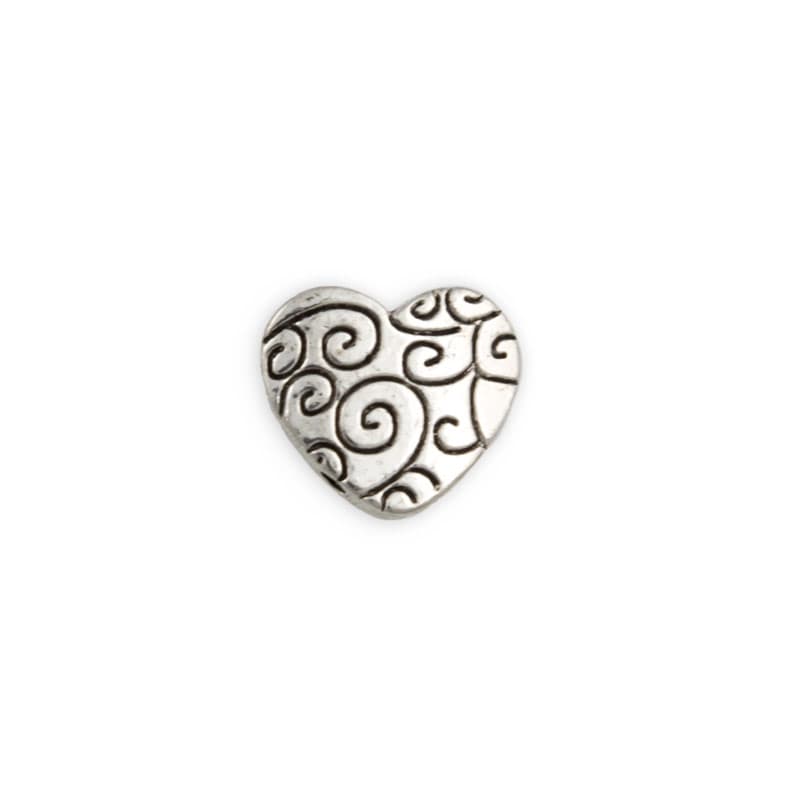 Heart Design Pewter Beads – Wholesale Jewelry Supplies